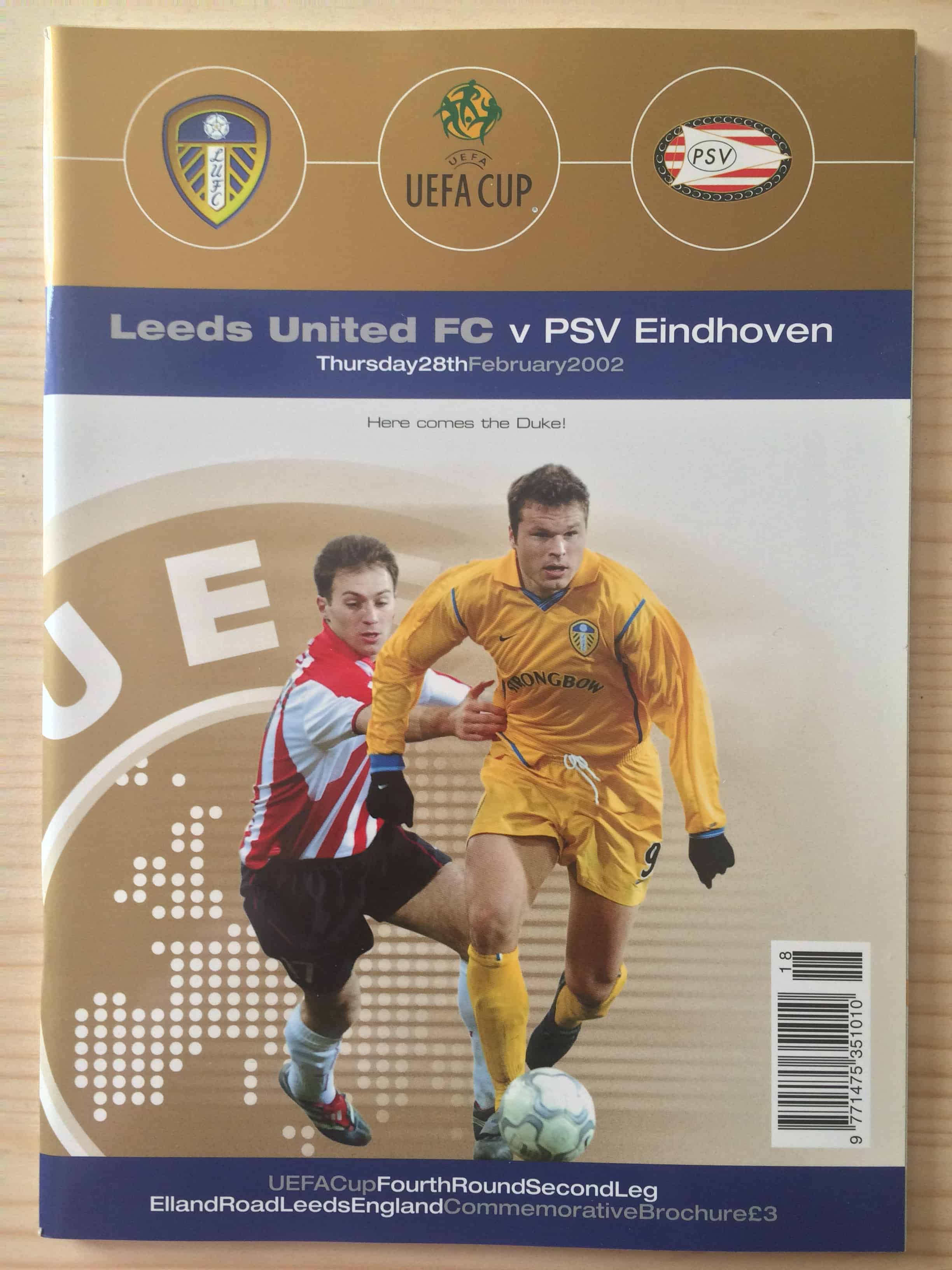 Leeds United FC v PSV Eindhoven